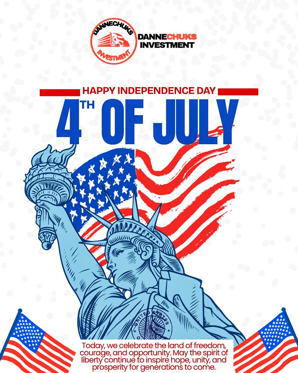 AgbanusiE's tweet photo. Happy Independence!!
#4thofjuly https://t.co/A2xvSUTkYI