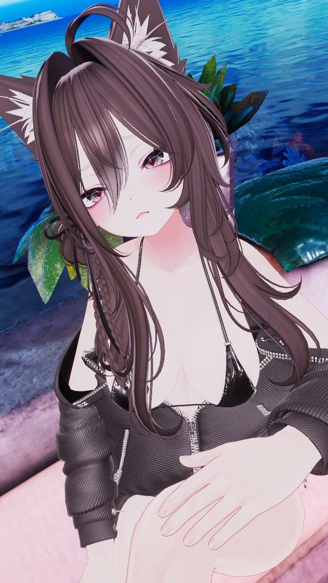HRpercia's tweet photo. おはよー！新しく改変してみました！
まだまだ改変も写真撮るのも下手だけど頑張るー！
＃VRChat ＃Shinano3D https://t.co/Cd7i5MFykj