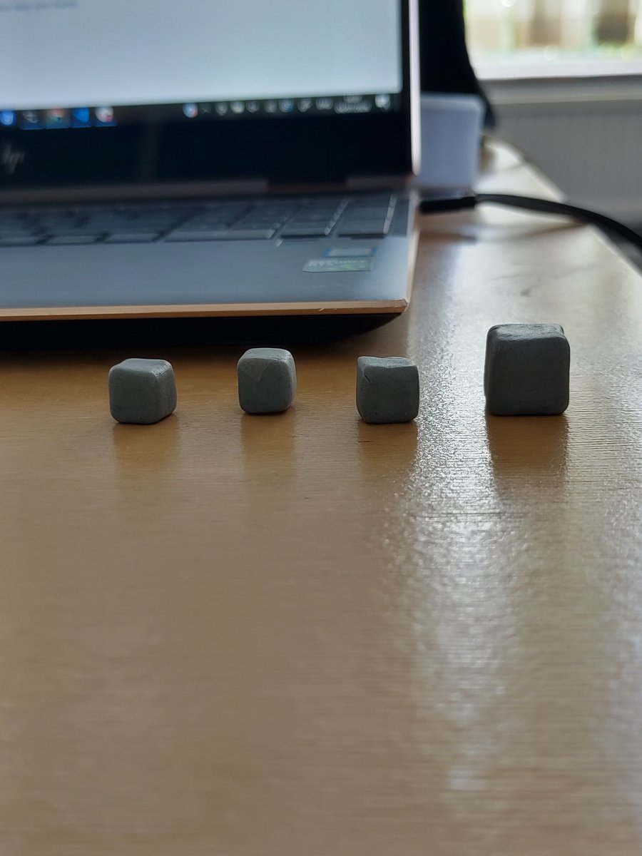 squirrelno9's tweet photo. My strategy to keep focused in class: making a bunch of ducklings out of putty rubber.

Any resemblance with a certain idol is (not) purely by chance. https://t.co/3kstxndmVR