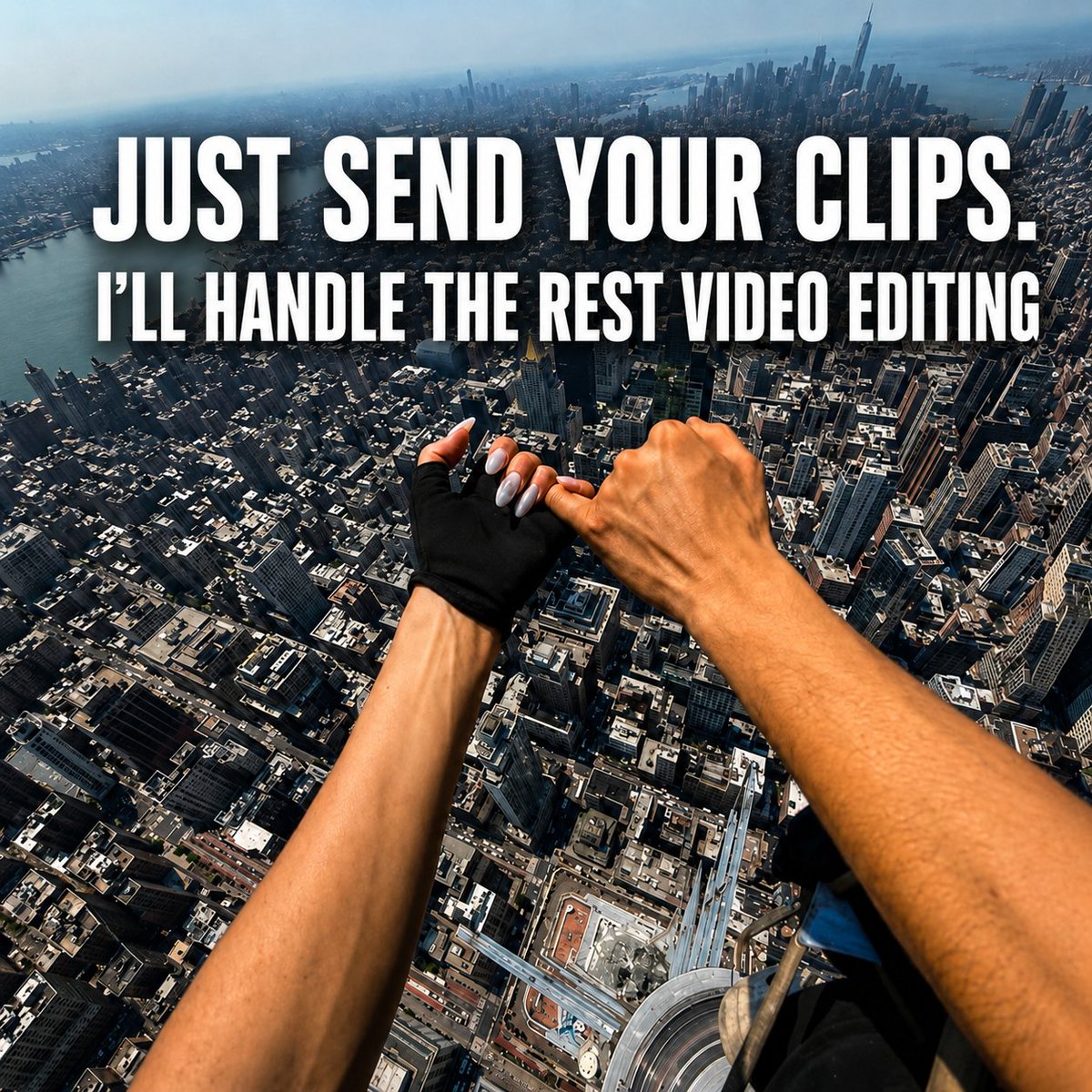 hanzalairf's tweet photo. How far would I go for a client? 👀
Maybe not hundreds of meters above the ground like @AngelaNikolau_ & @IvanBeerkus.
🎬 Just send me your clips & I will handle the rest.
🚀 DM "EDIT" to book your first video.
#VideoEditor #ShortFormContent #PersonalBranding https://t.co/stGvbhwxg2