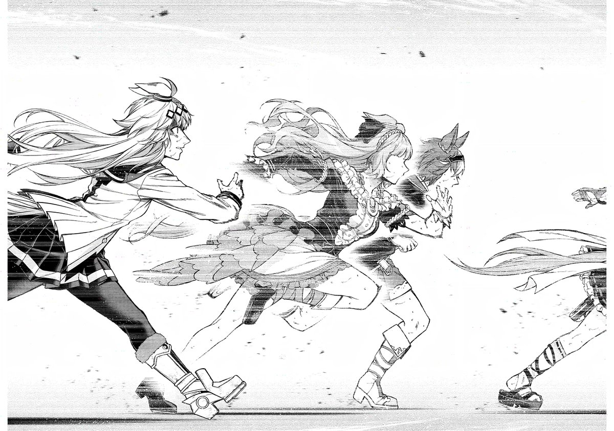Delta60510's tweet photo. Nah... Yaeno finally winning the race, but Oguri's breakdown afterward completely shattered me.
#Umamusume️️️ #manga #oguricap https://t.co/oqdlQsvBj3