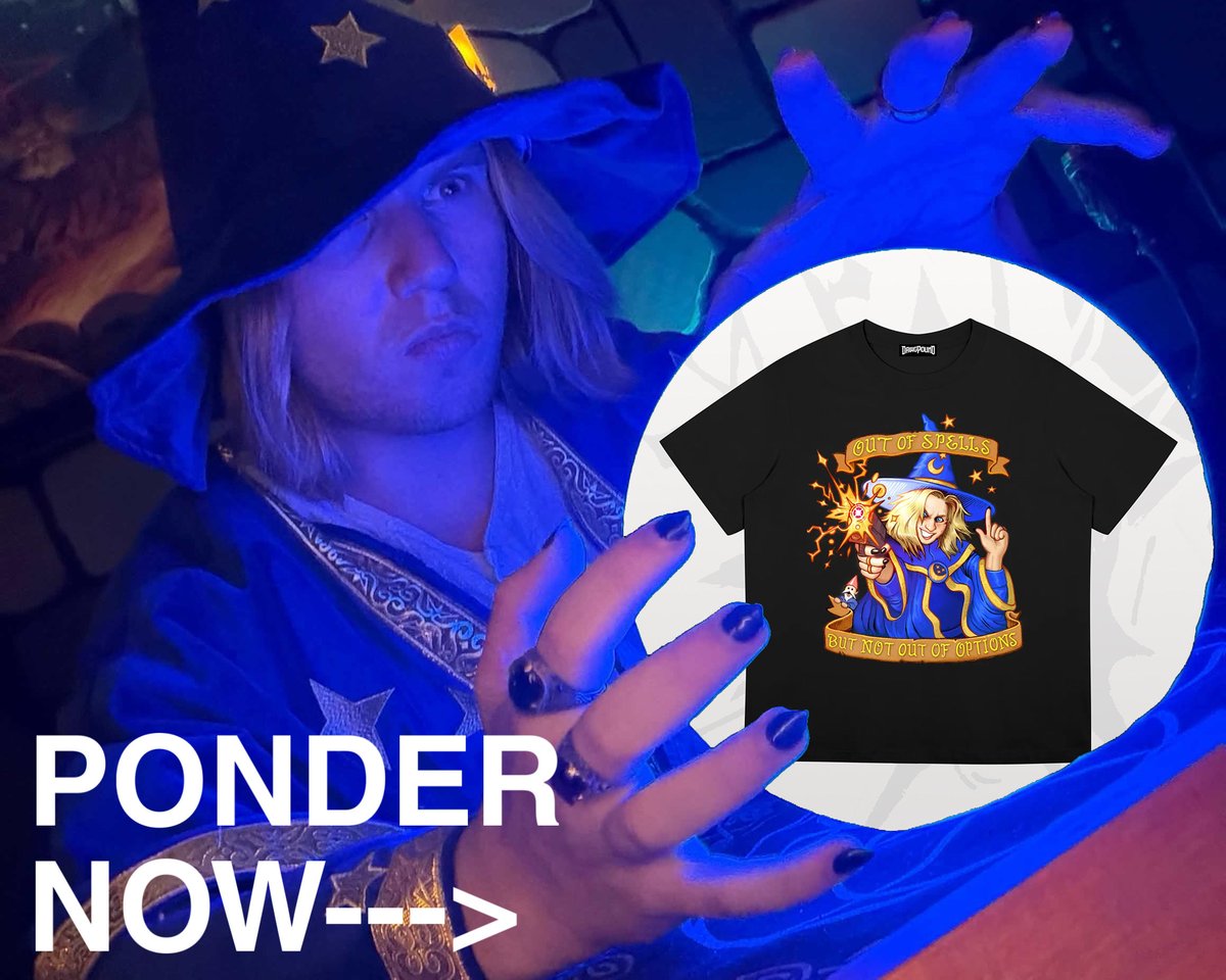 shopdawgpound's tweet photo. GREG THE SORCERER X DAWGPOUND tees are available now🔮

preorder only, ends july 18th https://t.co/9qG6qQFqFa