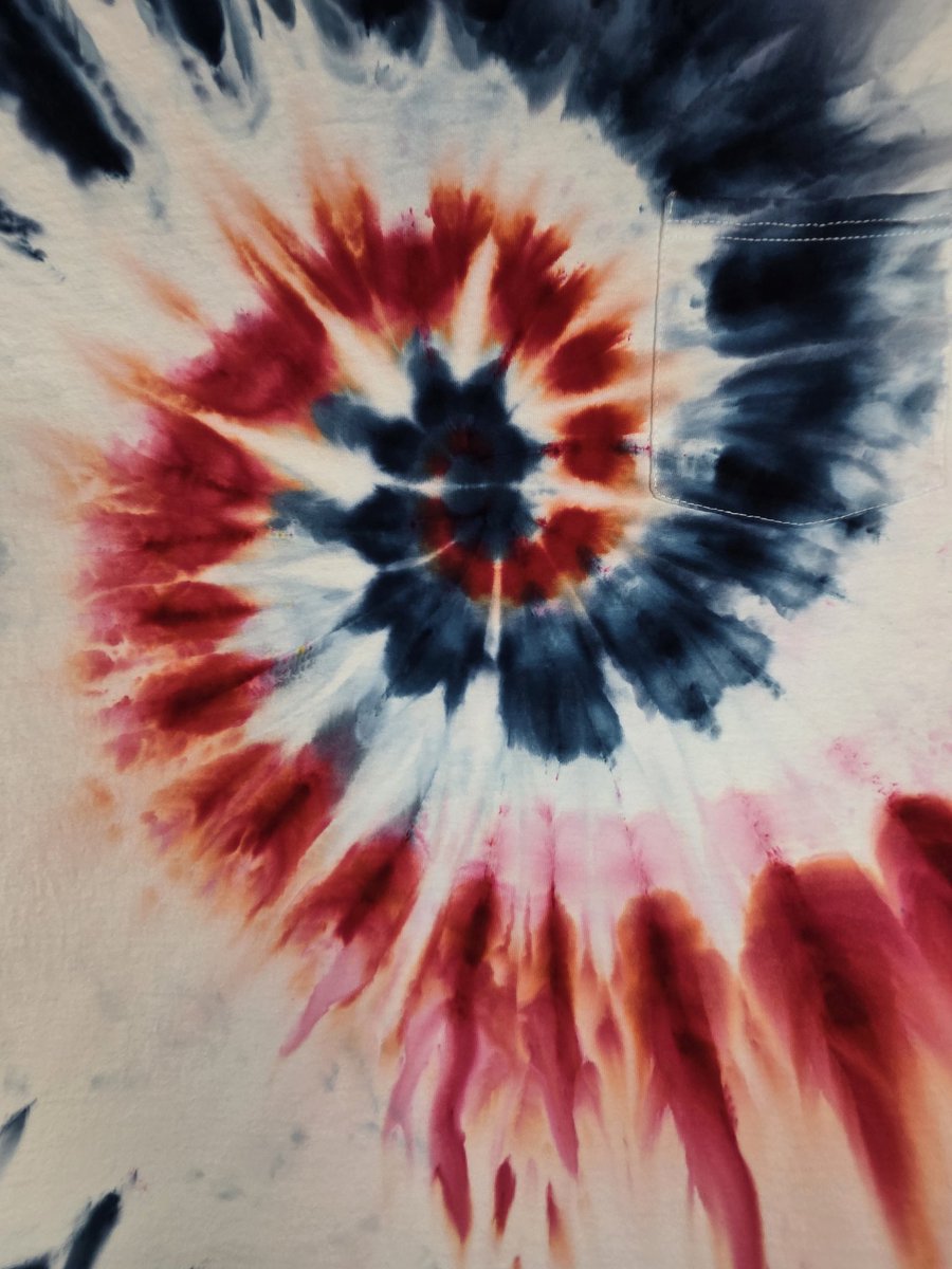 KeystoneTieDye's tweet photo. For my bro-in-law...the prototype❤️🤍💙 https://t.co/2gscQBvGsK
