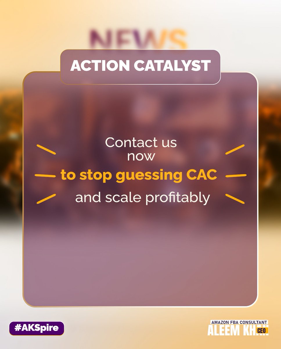 akspiree's tweet photo. ACOS measures ad efficiency. True CAC reveals the real cost to acquire an Amazon customer. Track both before you expand spend. Scale only when CAC is truly clear. #AmazonPPC #CAC #ACOS #AmazonAds #PPC https://t.co/8msHqNttLB