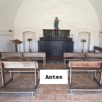 tucujeei's tweet photo. Reforma da capela que fica dentro da fortaleza de São José de Macapá gera debate entre católicos no AP.

“Nos sentimos desrespeitados em nossa fé e em nossa cultura por esta decisão monocrática de remover o altar e as tradicionais mobílias de madeira, eliminando o aspecto de capela.”