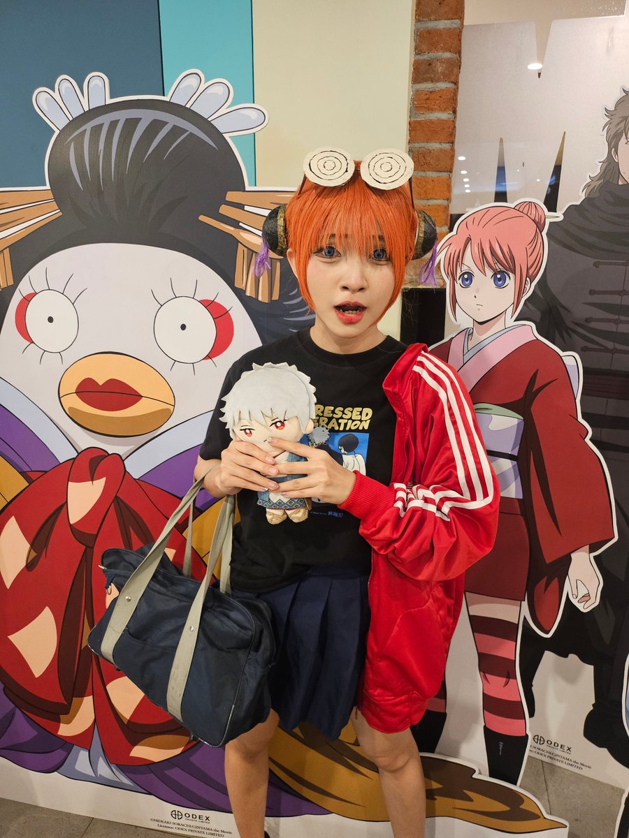Ask_Nia's tweet photo. Gintama Fan Screening ❤️ https://t.co/lvsSKMkrz9