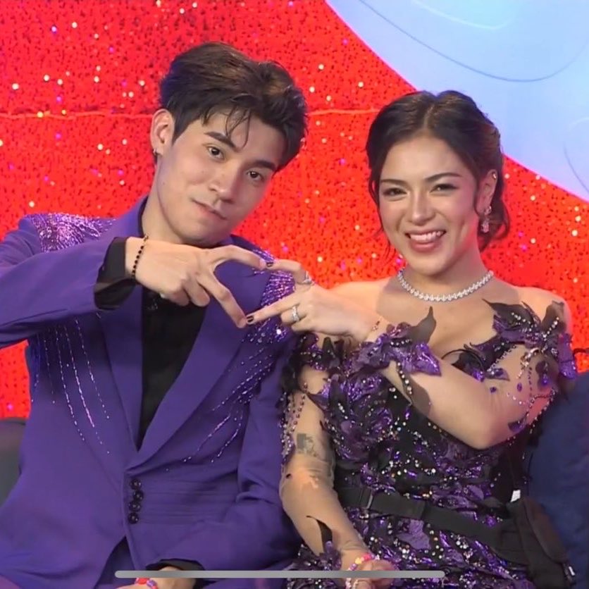 mustbemikbrent's tweet photo. happy anniversary to our forever first-ever big winner duo 💜

may you continue to show the world what life can become when you have the courage to face whatever comes your way.

forever proud of your journey, our BreKa @mikslmnc @brentymanalo ✨

#MikBrent https://t.co/93lFjUSss5