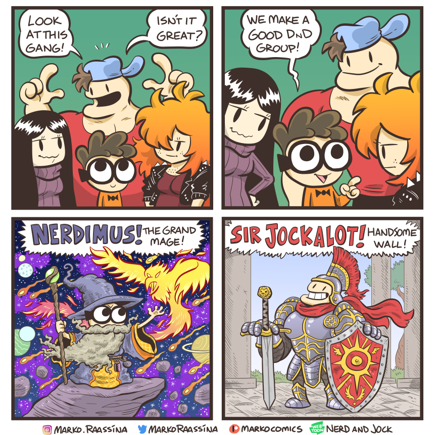 MarkoRaassina's tweet photo. Coolest DnD group (1/2) https://t.co/zAcMwAP8Ur