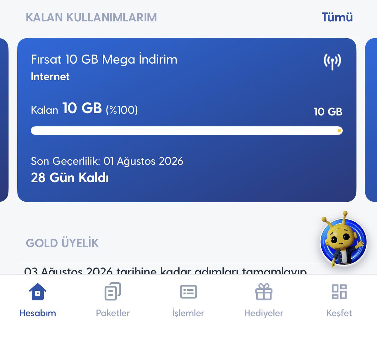 umitkesgin's tweet photo. @Turkcell @TurkcellHizmet  30 günlük paket alıyoruz neden 2&amp; gün kullanıyoruz @iletisim  acil yardım🙏düzeltsinler dolandırıcılık yapıyorlar https://t.co/MrvxICAiMu