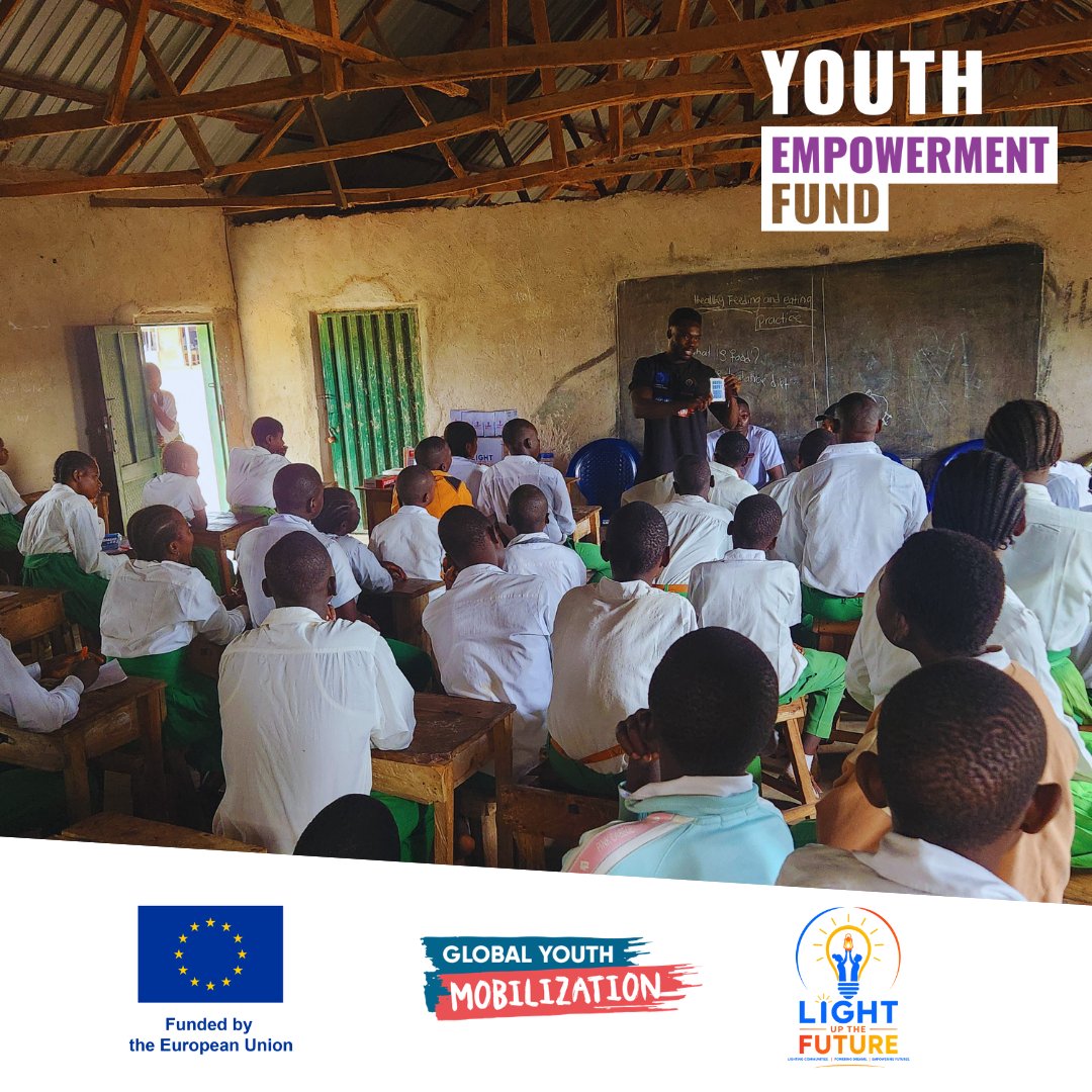 NwekeMoses13's tweet photo. An inspiring and transformative journey.

#LightUpTheFuture was more than a project; it expanded access to clean energy and sustainable lighting, inspired climate action, and showed the power of community-led innovation. 

Thank you, @EU_Partnerships  and @gymobilization #Light https://t.co/RmfJwBbRgn