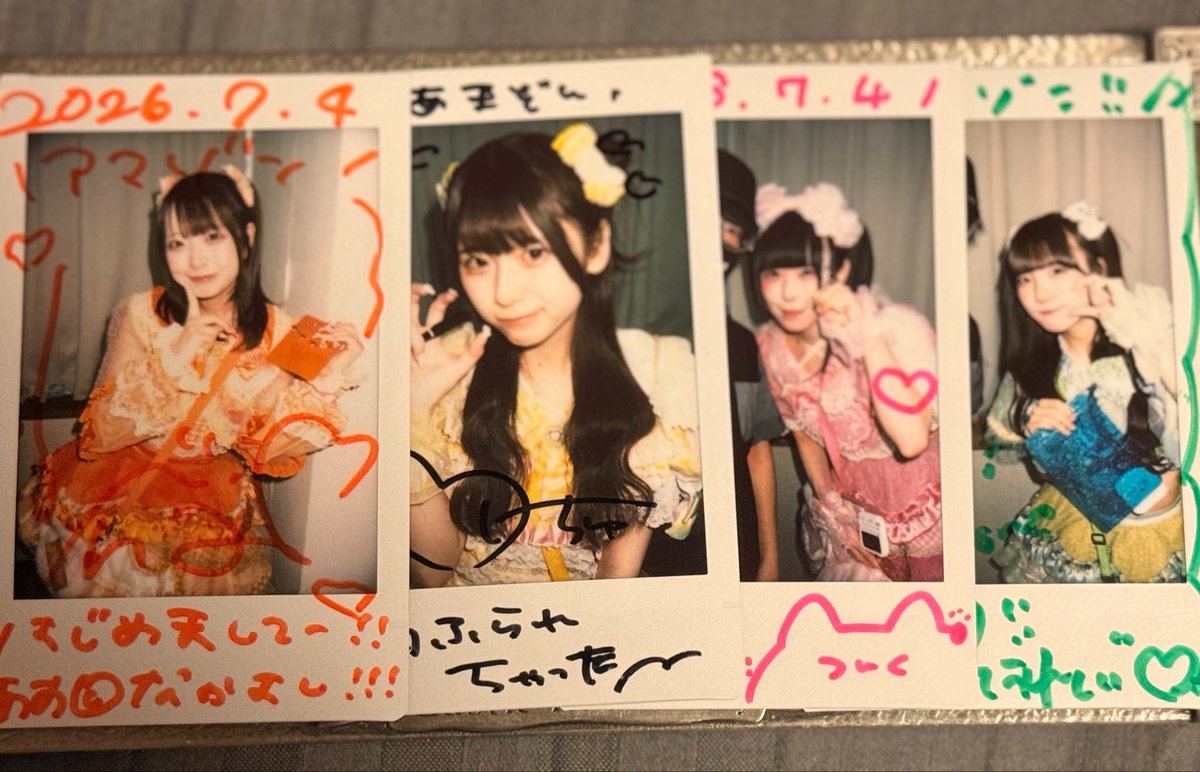amazon19811106's tweet photo. Girl's大作戦2026
てんねこの4人と

今日のセトリ、アンダーワールドと未完くらいしか分からない大昔のオタクが気の迷いで撮ってきましたw

あ、アマゾンじゃなくてあまぞんです😂 https://t.co/GkjOPwrRDp