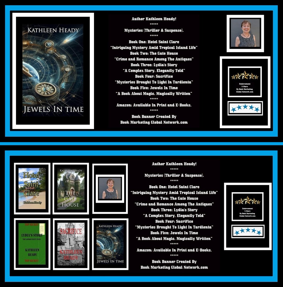 BMGlobalNetwork's tweet photo. North Carolina Author Kathleen Heady Writes Mystery Suspense Thrillers. https://t.co/BJrcRgsJYr https://t.co/iN4goRTEaI