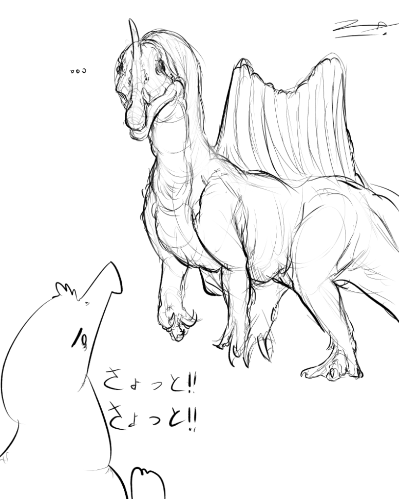 SpinySnappers's tweet photo. spinosaurus
(i wanna learn japs)
#artㅤㅤㅤㅤ #rkgk #spino https://t.co/ckMVuSq3Qy
