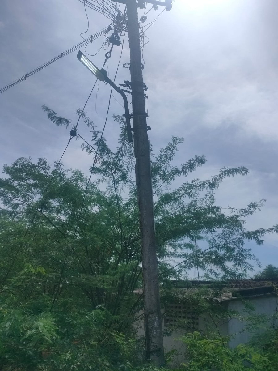 ragavan_10's tweet photo. @CMOTamilnadu @TANGEDCO_Offcl @CTR_Nirmalkumar @chennaicorp Day 28
Dangerous electric pole severely tilted &amp; damaged(Avm Nagar, 1st Street, Urapakkam West).
High risk of collapse. Pls replace it immediatel
Consumer No :- 09584004970
Compliment no :- 2533099
@CMOTamilnadu @TANGEDCO_Offcl @CTR_Nirmalkumar @chennaicorp @sunnewstamil https://t.co/vVnSUEtduK