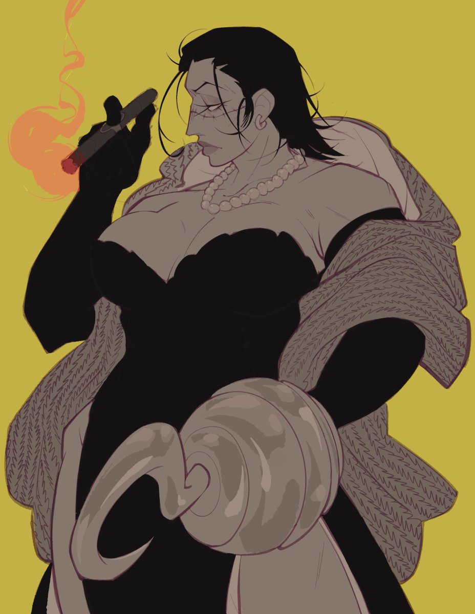 flappy_bugg's tweet photo. FEM CROC 🐊 #ONEPIECE〜 🖤 https://t.co/EQxtrpxQqn