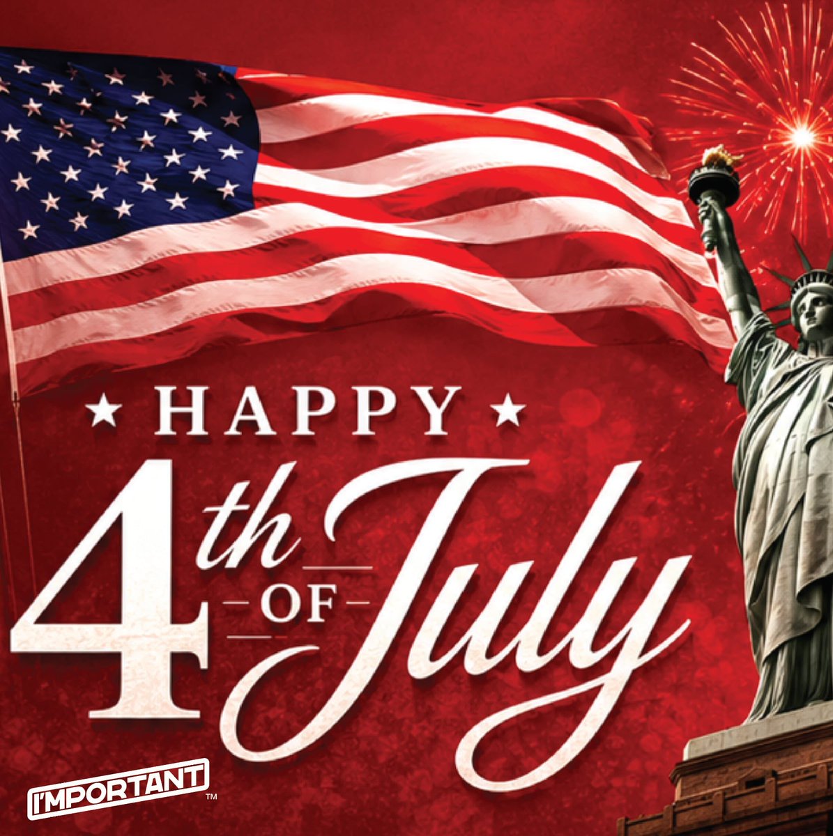 ImportantSeries's tweet photo. Wishing everyone a safe and happy Fourth of July!  #250 ❤️🤍💙 https://t.co/6NWAf72vN7