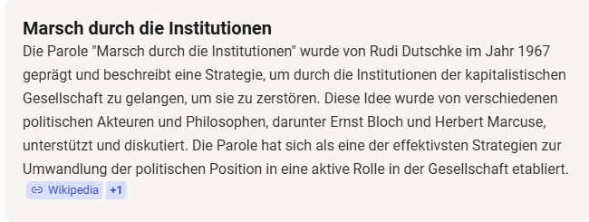 EDefatist's tweet photo. @Z41409905178188 @SHomburg Das ist der gelungene Marsch durch die Institutionen, den die 68er damals angekündigt haben. https://t.co/qYah3r3z54