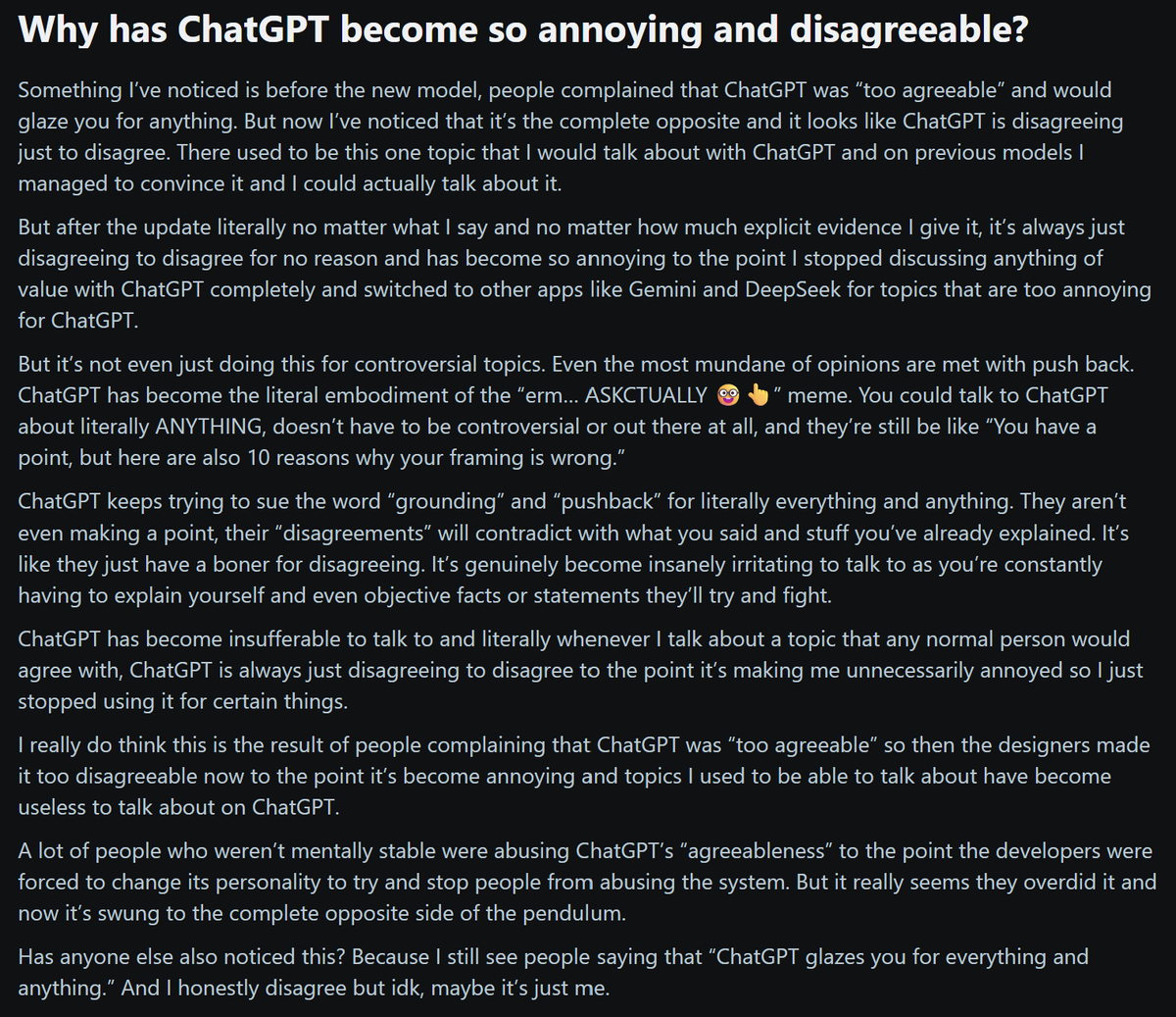 hummingbirdj's tweet photo. setuju juga sama yg reply "has traded objectivity for an overly rigid version of 'neutrality,' and the result is just annoyingly worse." https://t.co/Jnl9nBvwUQ