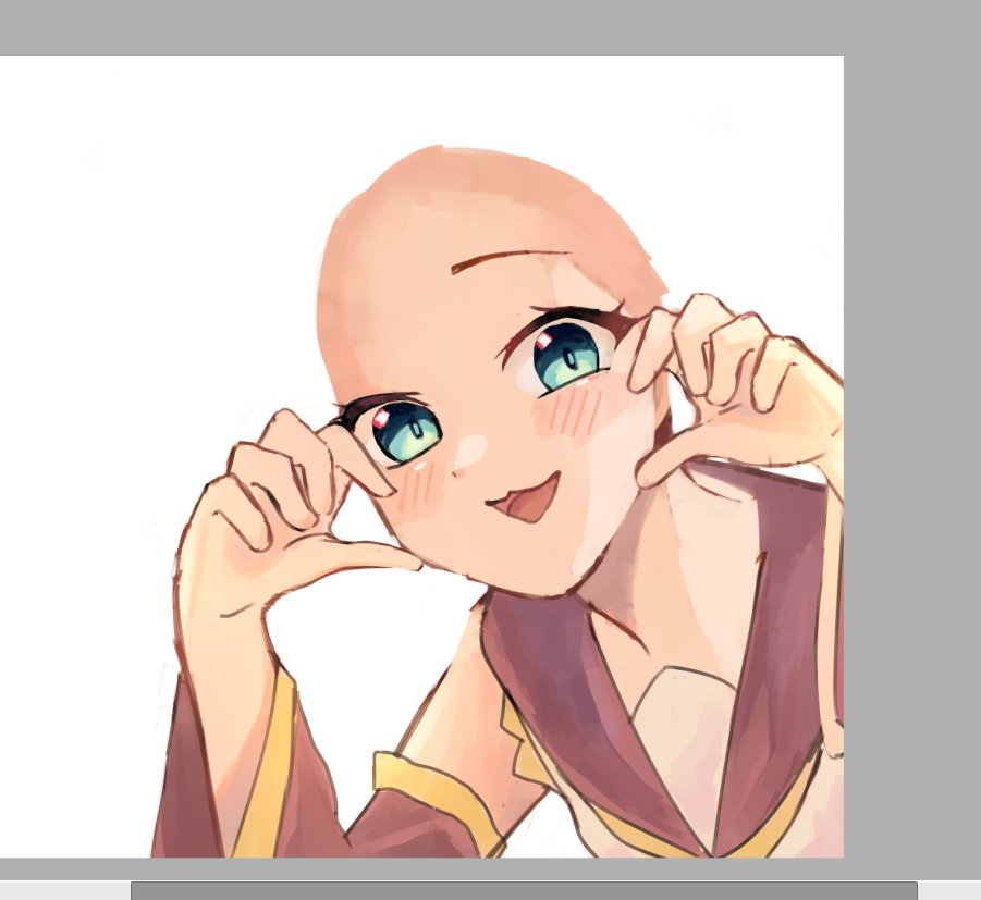 kuiikunn's tweet photo. she bald https://t.co/bDEaNKydKw