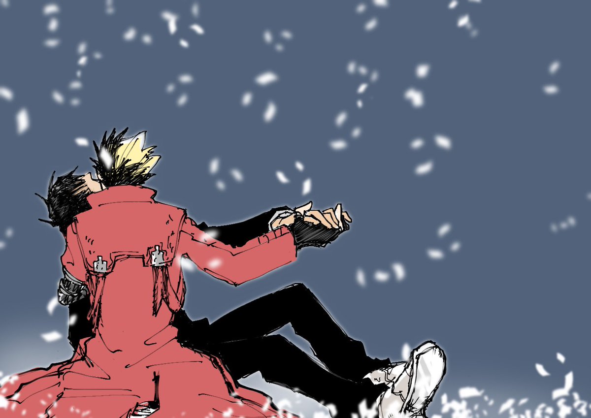 san_______h's tweet photo. #dkckVW1h 
「原作軸」
中断しまくって超過2時間くらいでめちゃゆっくり描いてしまいました…
朝からﾚｶﾞｼｰｶﾌｪと脳内BGM（私とワルツを/鬼束ちひろ）ばかり聴いていたらこう…
素敵お題ありがとうございます！ https://t.co/OsbsnqRGyo