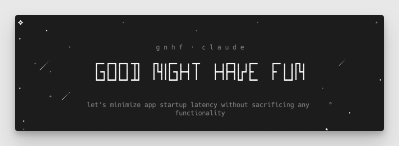 rapcal's tweet photo. Recently I became a huge fan of @kunchenguid - the care he puts into his OS products is hugely beyond par.

The emoji in "treehouse", the starry sky in "good night, have fun", the elegant &amp; slick "lavish" interface.

Such a privilege to come across someone with such work ethic! https://t.co/A91dpcd4Tg