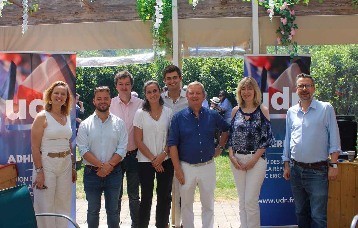 T_Houssin's tweet photo. 🇫🇷 En tant que délégué régional du RN j'étais ravi de participer au barbecue de l'UDR Normandie avec @GuilhemCarayon à Epaignes.

Merci à Antoine de Cosmi, @MarieBerrube et Laetitia Pouliquen pour l'organisation.

Les cadres et militants de l'UDR sont prêts pour mener les prochaines batailles électorales locales et nationales à nos côtés. L'union et le rassemblement font la force !