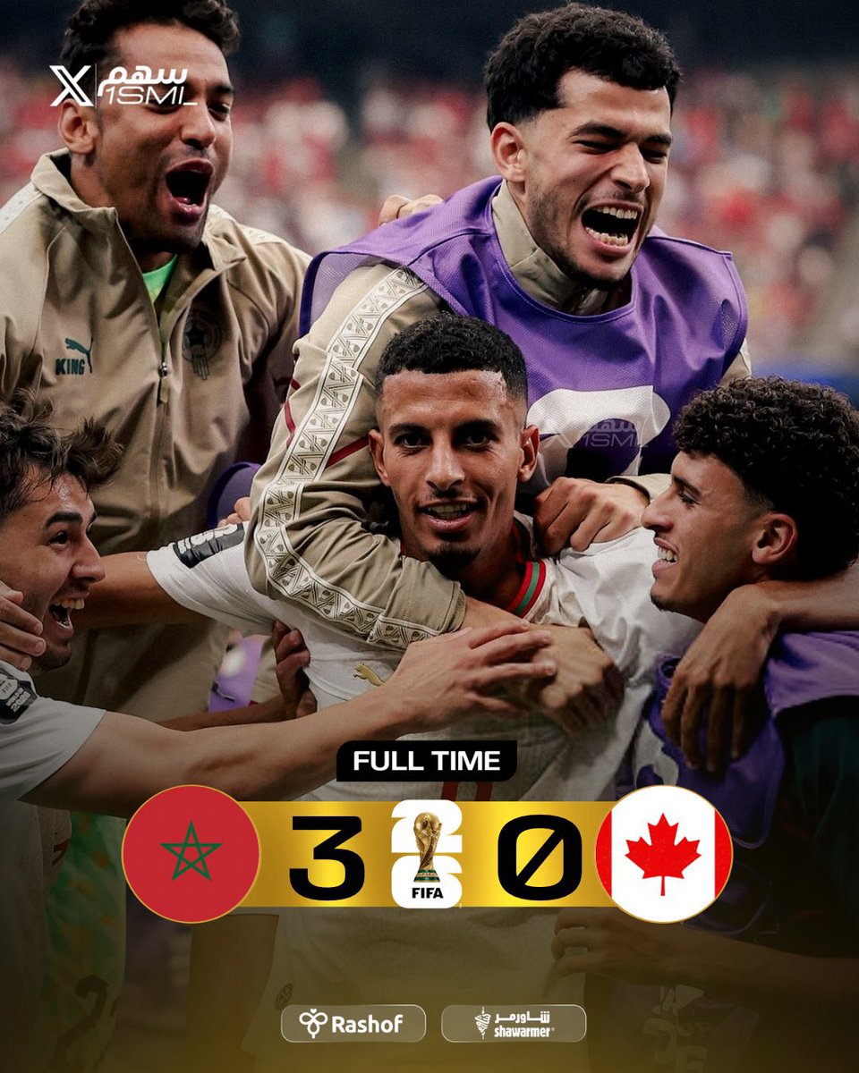 BdAbw35178's tweet photo. الف مبروك للمنتخب المغربي الشقيق https://t.co/ujuGqI4Bbp