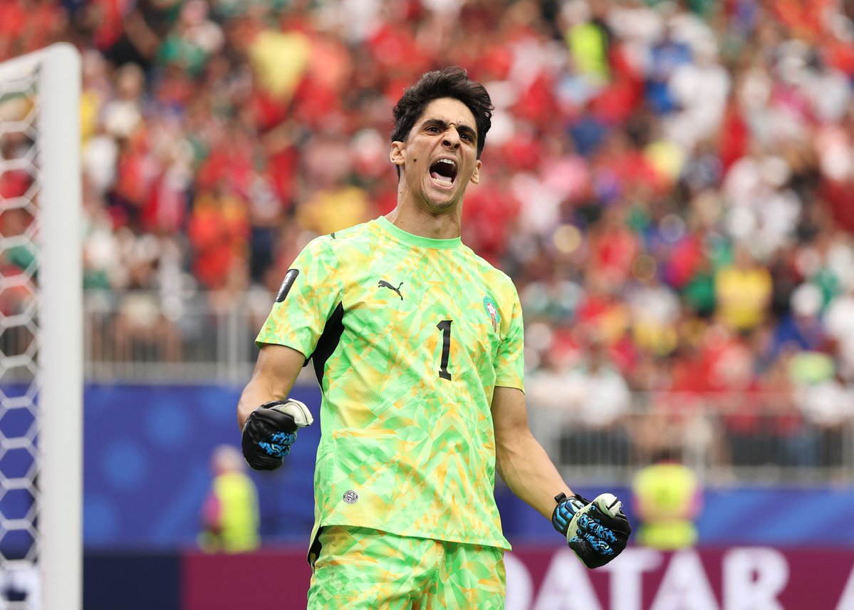 GoalJP_Official's tweet photo. 🇲🇦 カタール大会に続いて勝ち進む 🇨🇦

やはり強いモロッコ…カナダを3発で下してワールドカップ8強一番乗り！

2大会連続の4強まであと1勝。次戦の相手はパラグアイ対フランスの勝者。

カナダ 0-3 モロッコ https://t.co/0qAZFTrrzP