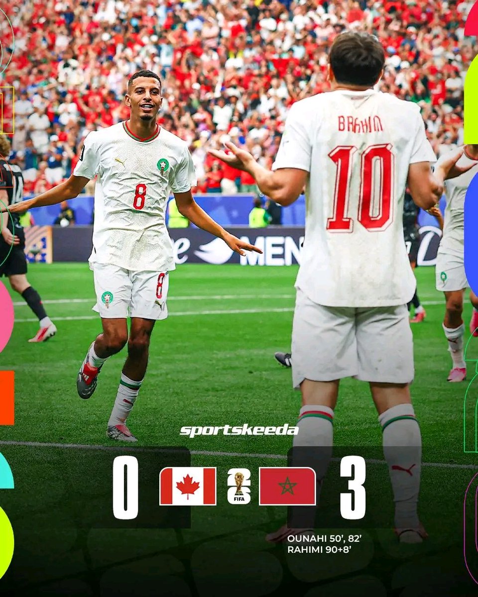 fccertain's tweet photo. Jesse Marsch and #Canada historic World Cup run ends in the Round of 16.

Meanwhile #Morocco make history as the first African nation to advance to back-to-back World Cup quarterfinals! https://t.co/wse2Tz6N3e