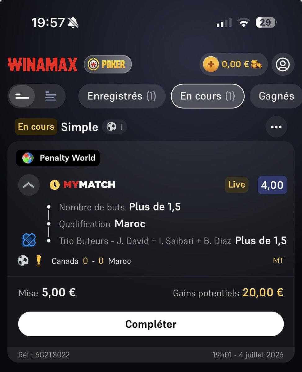 WaoulJ's tweet photo. @WinamaxSport Toujours pas remboursé…. https://t.co/IEDacKEh24