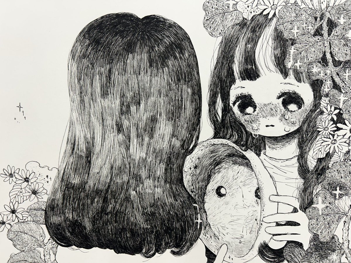 11suzu_ran's tweet photo. #illustrationㅤ #ペン画 https://t.co/qVzTmBgbqh
