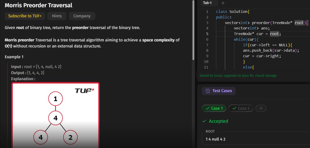 lil_meee15's tweet photo. 📅 Day 34 - #SDESheetChallenge

✅ POTD: Minimum Score of a Path Between Two Cities

✅ Revised binary tree questions 

@striver9 @takeUforward_ https://t.co/wFis2XXxId