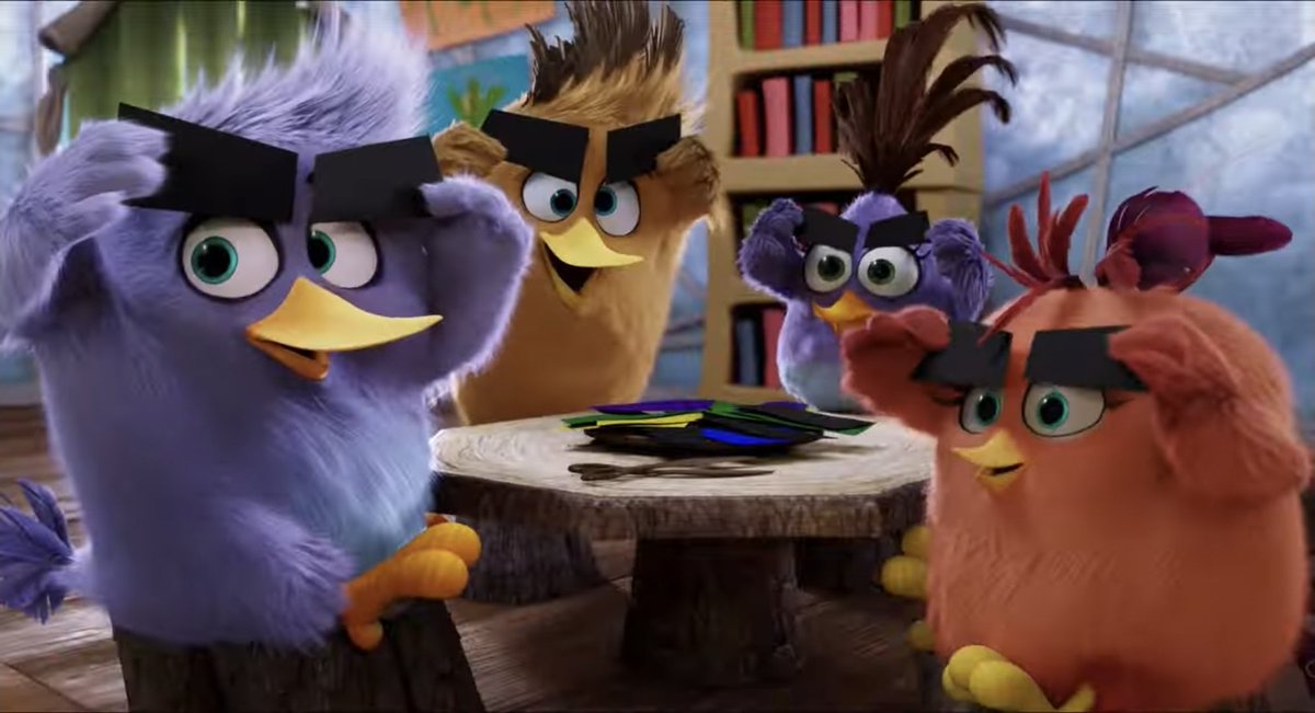 CowboydaDevil's tweet photo. @OSSOmido1 @_MasterOfPasta Fair point, BUT EVERY SINGLE BIRD ON THAT DAMN ISLAND COULD BE WAAAY BETTER AT THAT (let's remember that they were THIS awful with Red and he's literally the only bird from the main flock with nothing "special" to him) https://t.co/HVSXtHikBQ