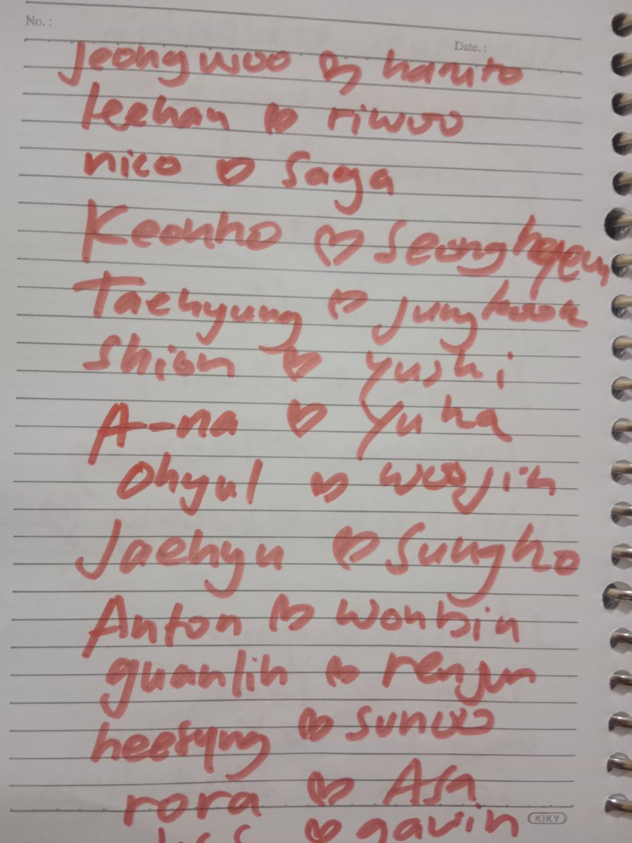 kucingitisme_'s tweet photo. GUE LIVE NIATNYA NGEJOKES NULIS NULIS NAMA (khusus ship gay/lesbi doang) MALAH RAME BNGT ANJRITTTT, lihatlah mahakarya yang sudah gue ciptakan di live tadi https://t.co/cDApOrnTLI