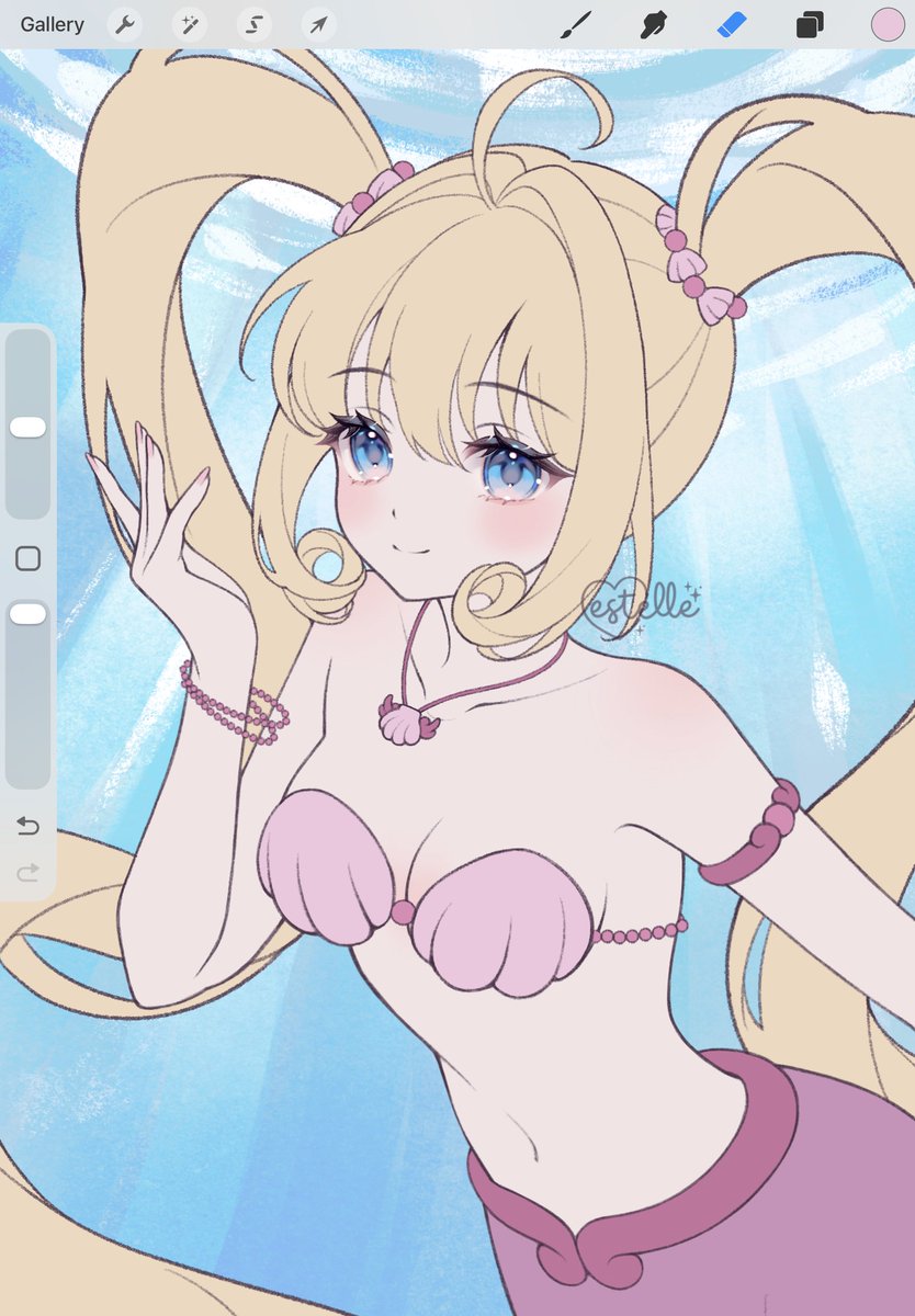 estelleartss's tweet photo. wip ~ mermaid melody fanart 🫧🐚 https://t.co/PlZpFawTlP