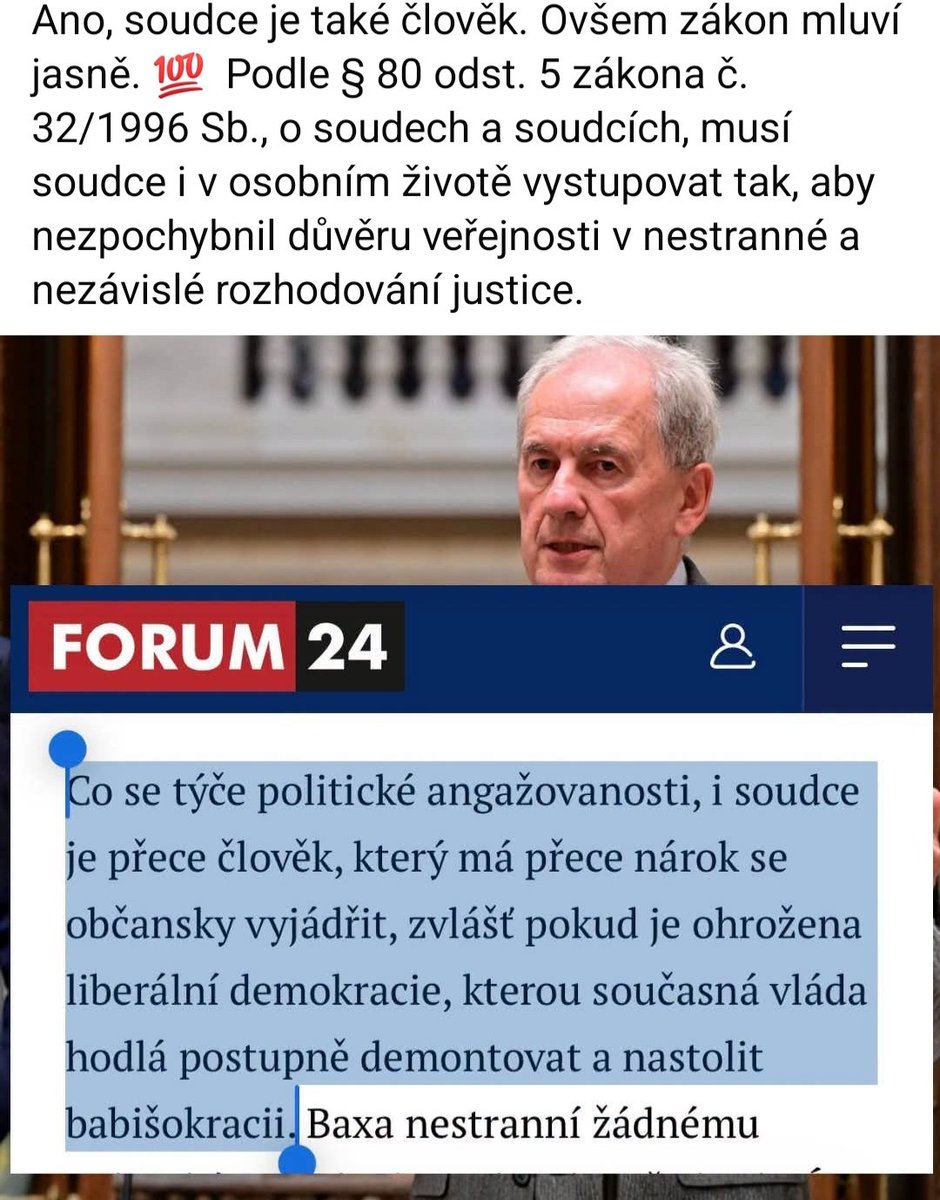 FrKub's tweet photo. Řadový úředník nesmí podle Novinek ve volném čase kritizovat prezidenta.

Ale podle Fóra 24 může soudce porušovat zákon a chodit na ultralevicové demonstrace!

Progresivistická propaganda není schopná se sjednotit 😅🤡🤡 https://t.co/6bcKYqpxZr