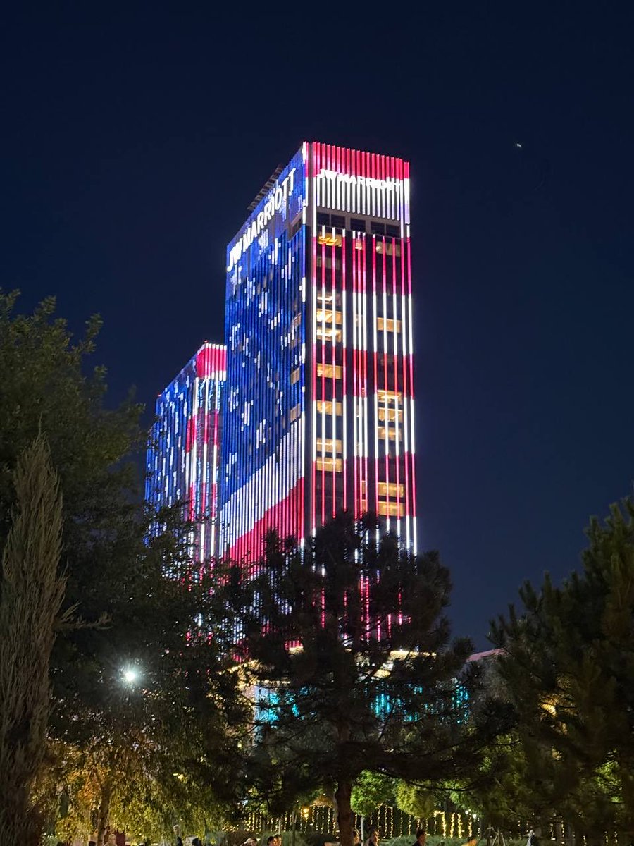 UsAmbUzbekistan's tweet photo. Celebrating July 4th at Tashkent City Park! Many thanks to all of our Uzbek friends for their well wishes! https://t.co/LdsjQlaRJz