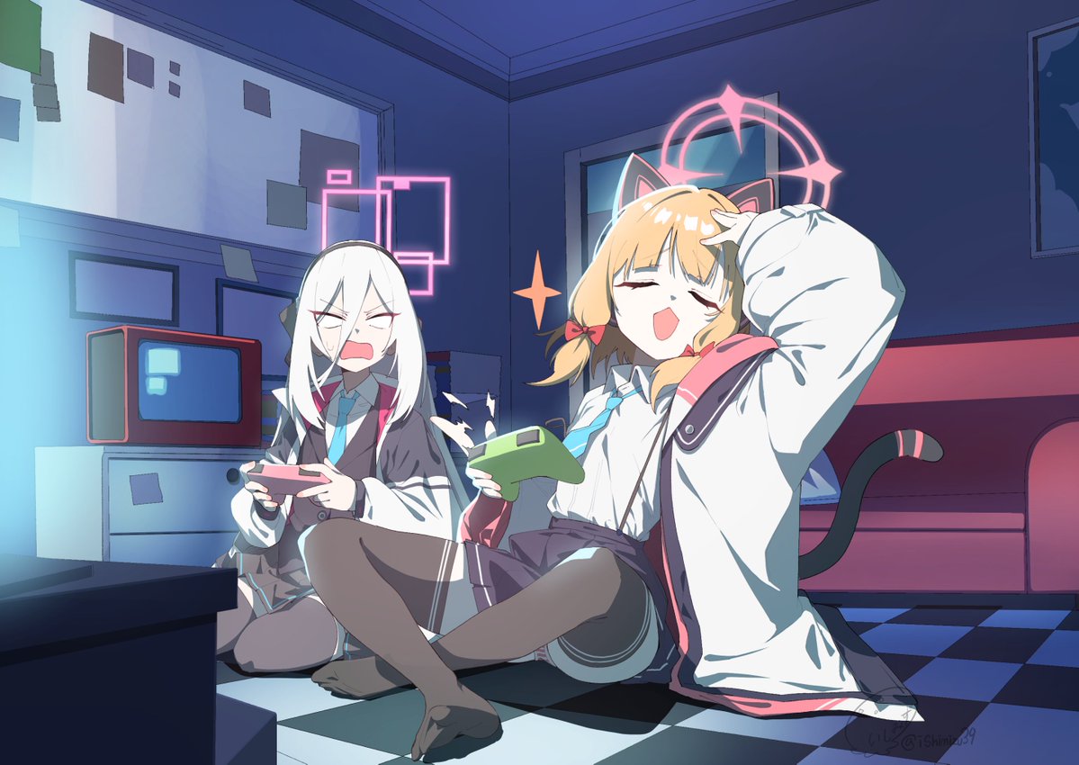 ishimizu39's tweet photo. モモイとケイちゃん～
＃ブルアカ https://t.co/Fie3cBKQJb