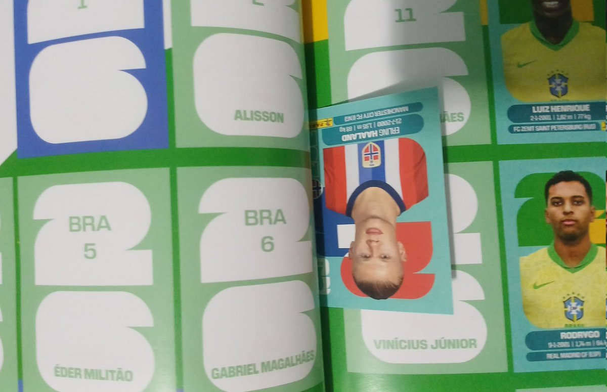 maluonpluto's tweet photo. "Ah que não sei o que, nada a ver ter superstição com futebol"
Tá mas eu só vou colar a figurinha do Haaland depois de domingo. Por enquanto ele fica na nossa página de ponta cabeça https://t.co/W1eRdh8H0i