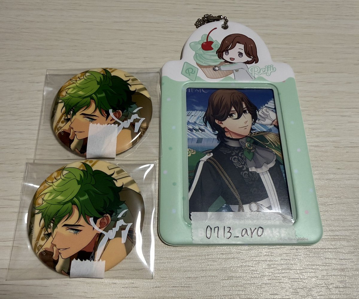 0713_aro's tweet photo. 【交換】メロアス 缶バッジ あんスタ 単独ライブ

譲 *望見6 ジュイス2

求 チトセ

*再交換分となりますので受け取り次第
速達発送させていただきます。
(8日〜9日予定)
郵送希望、お気軽にお声かけください。 https://t.co/3GHRS7M9qa