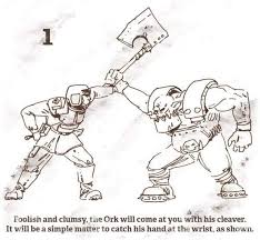 Nick07088476's tweet photo. @imperialvox40k Not true, my Imperial Primer says they are foolish and clumsy - nothing to worry about https://t.co/cQQSATcVO3