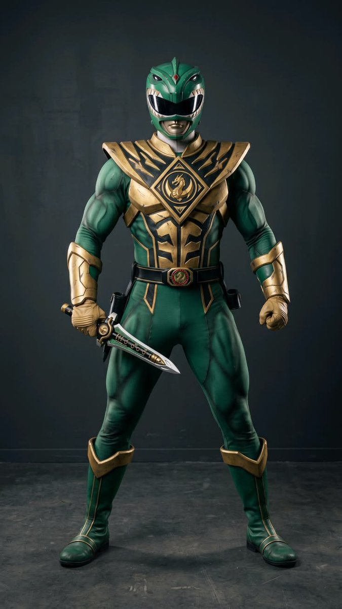 Beyondthinkingd's tweet photo. Black , white , Red Or Green Ranger https://t.co/J05pOBZbyM