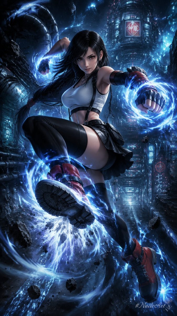 RedWing_90's tweet photo. #Tifa #TifaLockhart #FinalFantasy #FinalFantasyVII #FF7 #FF7Remake #FF7Rebirth #FinalFantasy7 #SquareEnix #TifaFF7 #TifaLockhartFF7  #FinalFantasyFanart #Gaming #VideoGames #GamingCommunity #GamerGram #PlayStation #PS5 #VirtualPhotography #DigitalArt #CharacterDesign https://t.co/d78DNyKcne