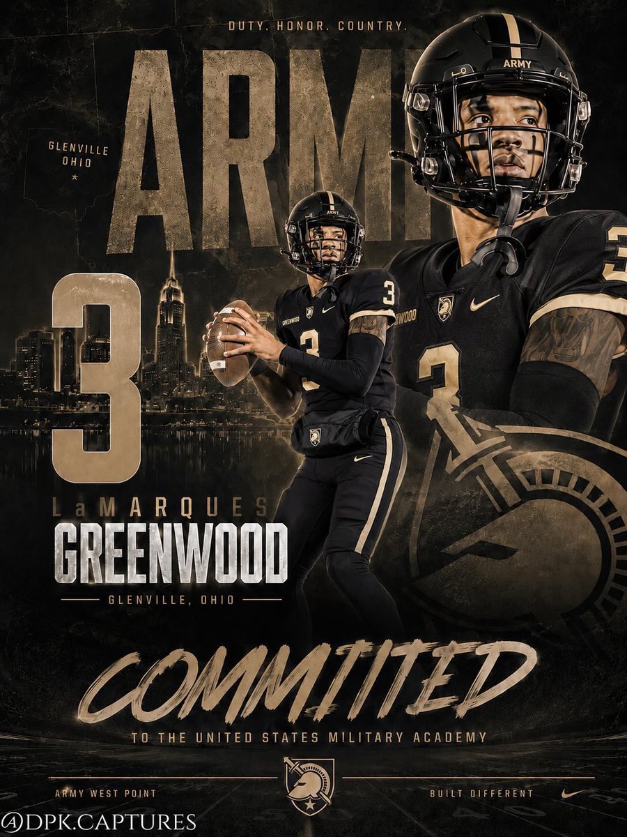 LGreenwood2027_'s tweet photo. I want to express my gratitude to everyone who has been a part of this incredible journey. With that in mind, I am thrilled to announce that I will be continuing my academic and athletic career at the United States Military Academy West Point! 
#COMMITTED #AGTG https://t.co/F32tXMBD6C