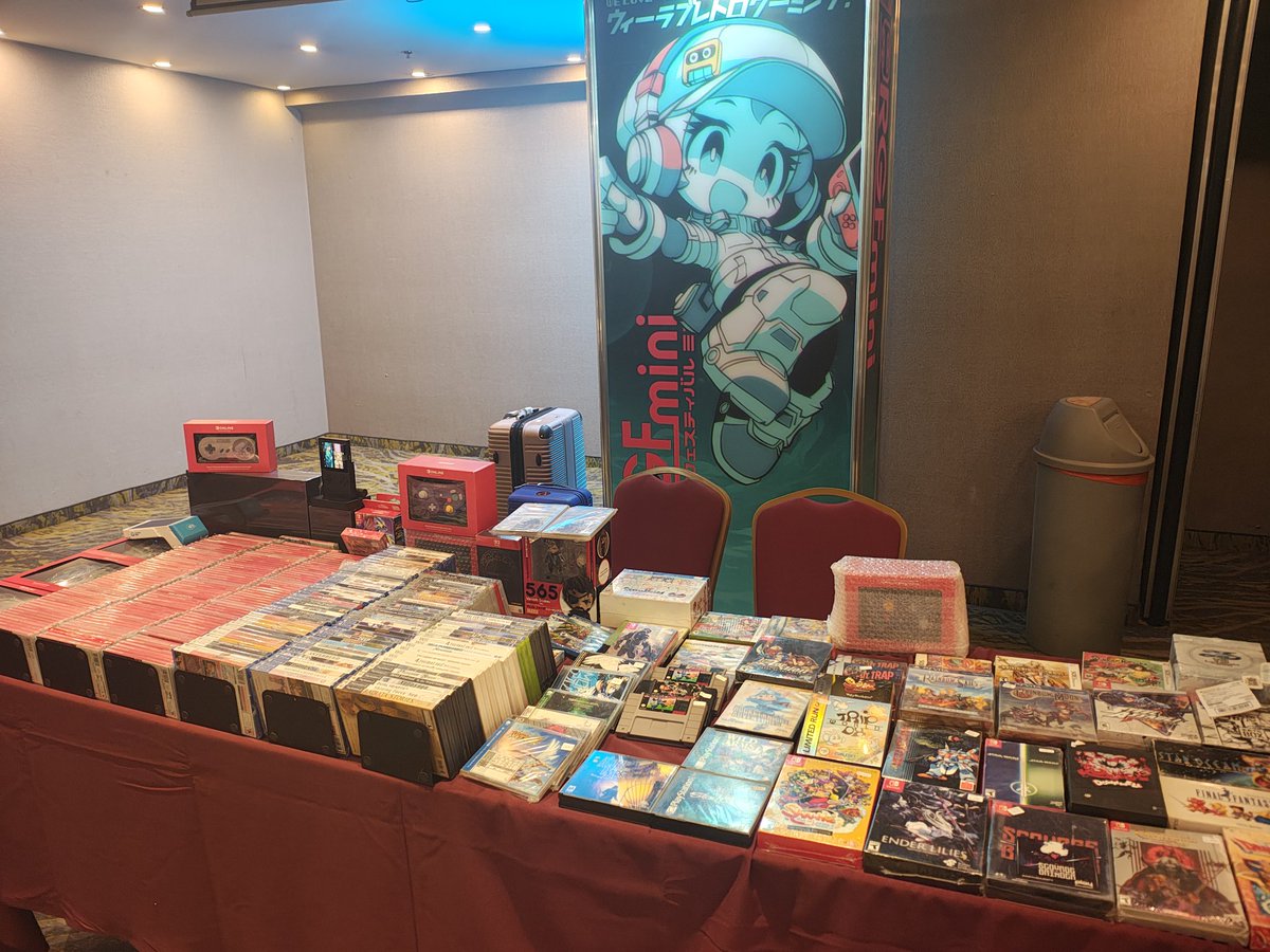 The_NgRO's tweet photo. Listos en #RetroGameFestMini
Con lo que me pude traer de Monterrey
Traje Analogue Pocket y 3D https://t.co/eCccleHzw6