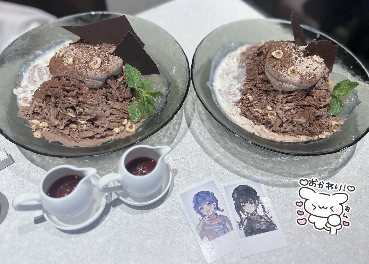 y_r0yn's tweet photo. あゆゆ推しのお友達とチョコレートのかき氷食べてきたよ＞ᵕ＜🍫⭐️

#ここなみてみて https://t.co/lIonoy9S20