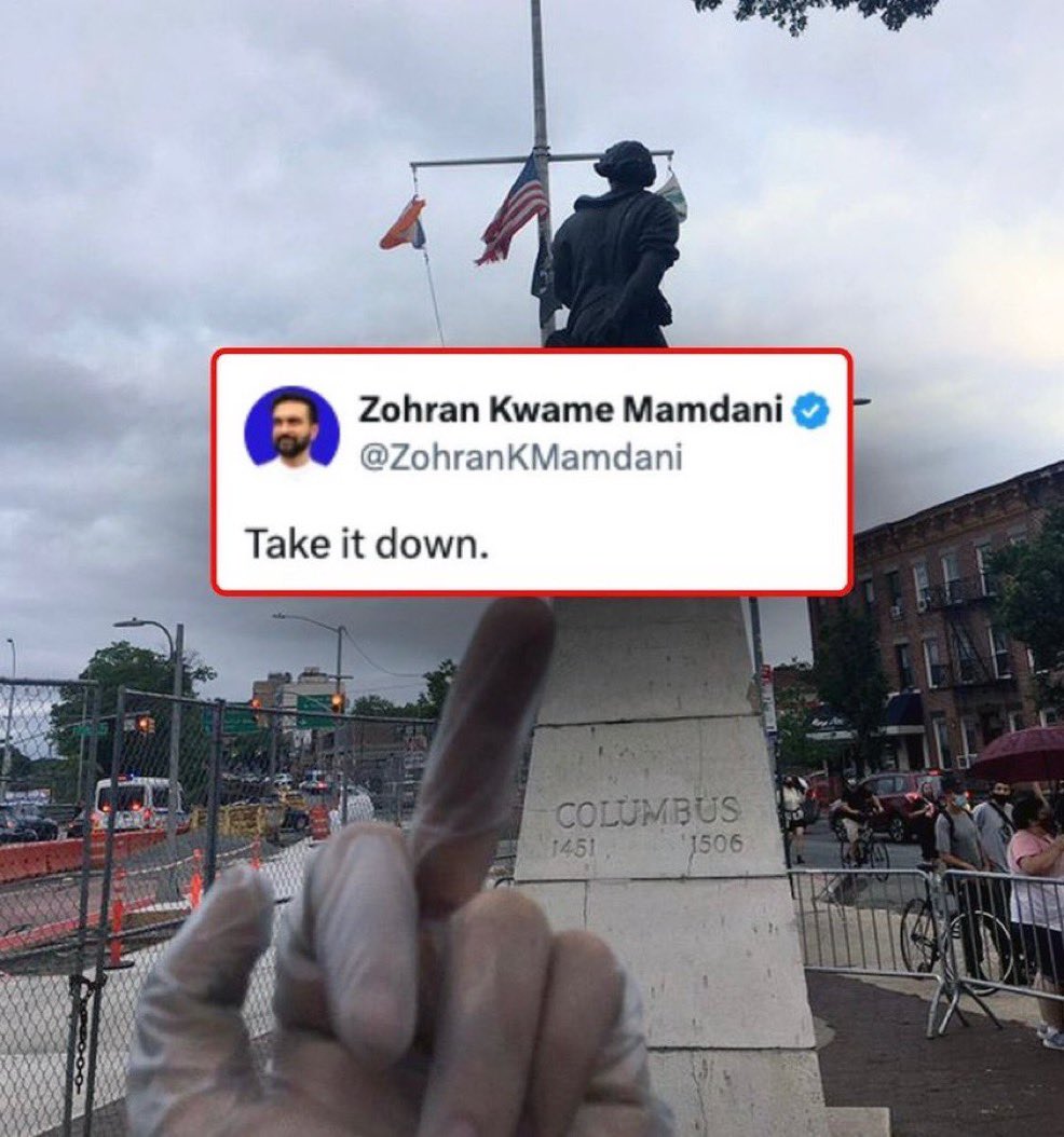 OYourNameHereO's tweet photo. @NYCMayor YOU HAVE NO RIGHT SAYING THAT PERIOD FULL STOP! GO FUCK YOURSELF COMMIE! https://t.co/96N4b6HNfS