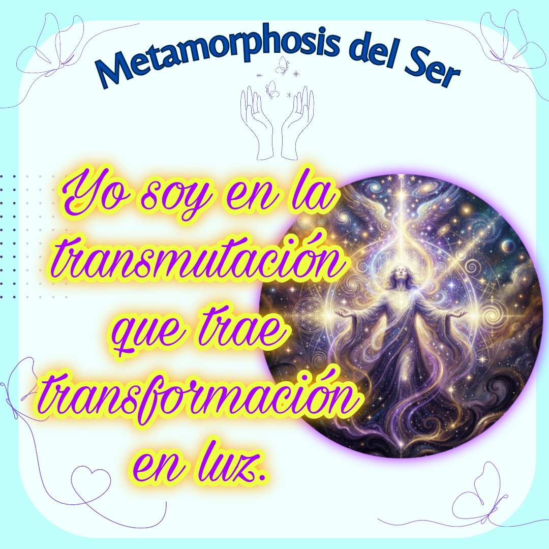 MetamorphosisDs's tweet photo. Recuerda que eres un canal que puede contribuir en la manifestación de la luz de la transformación positiva en tu entorno y en el mundo...
#metamorphosisdelser #conexionuniversal #afirmacion #decreto #yosoy https://t.co/zzQ3MkouYe