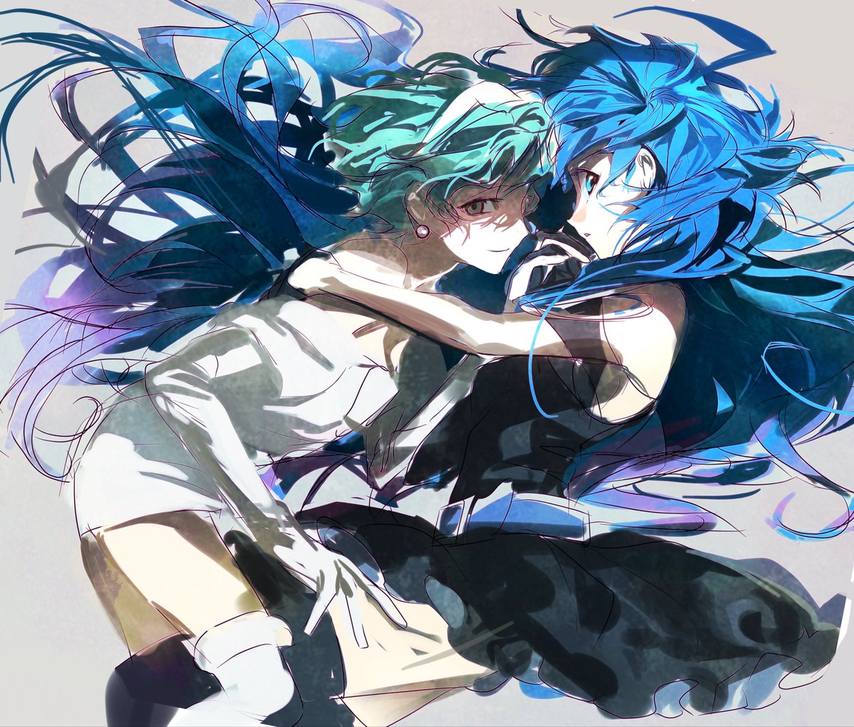idk20101666's tweet photo. Kiriru x Suamizi https://t.co/heNdhEJTtB