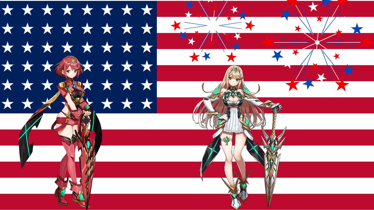 Pyra and Mythra Propaganda tweet media